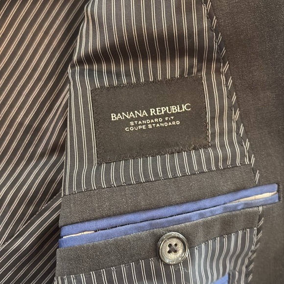 Banana Republic Suit Jacket 40R/S - Picture 3 of 6